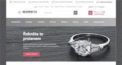 Desktop Screenshot of goldpoint.cz